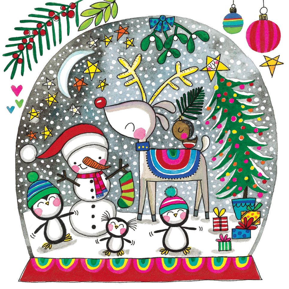 Christmas Jigsaw Card