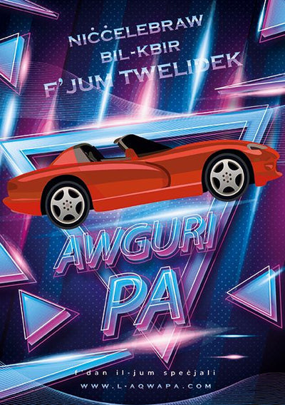 Niċċelebraw Bil-Kbir F'Jum Twelidek Awguri Pa