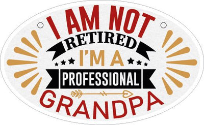 I Am Not Retired I'M A Professional Grandpa