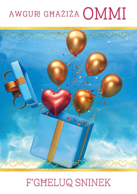 Awguri Għażiża Ommi F'Għeluq Sninek