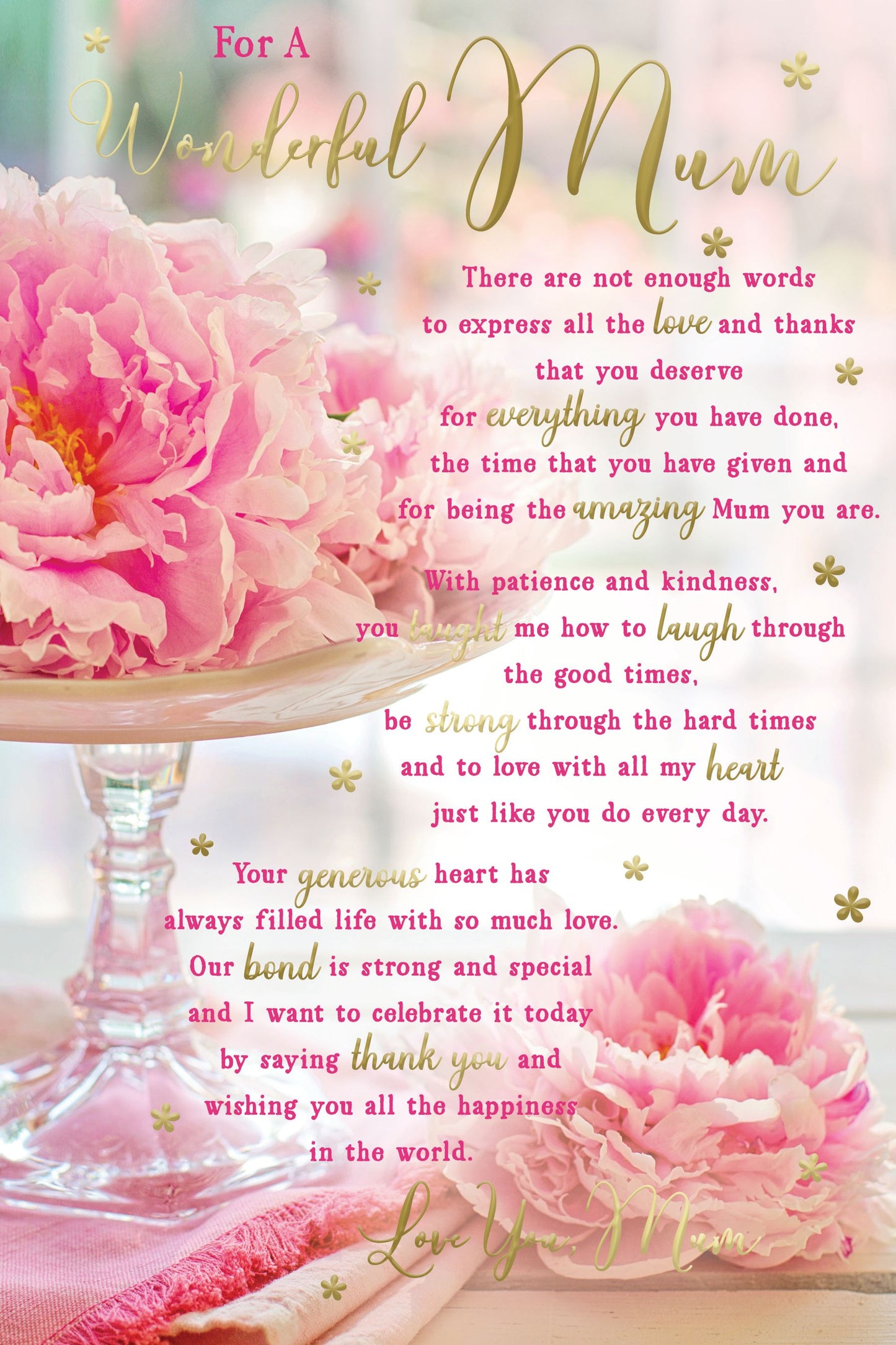 For A Wonderful Mum