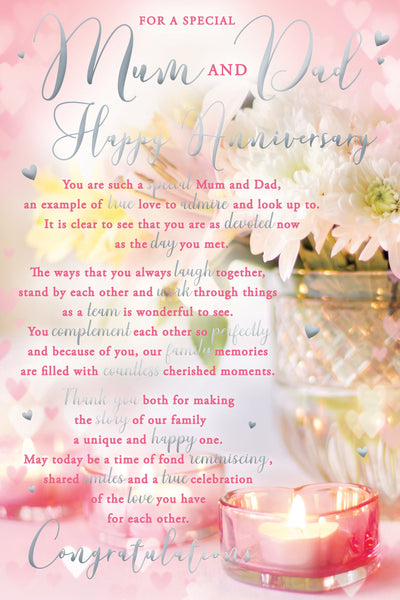 Mum And Dad Anniversary