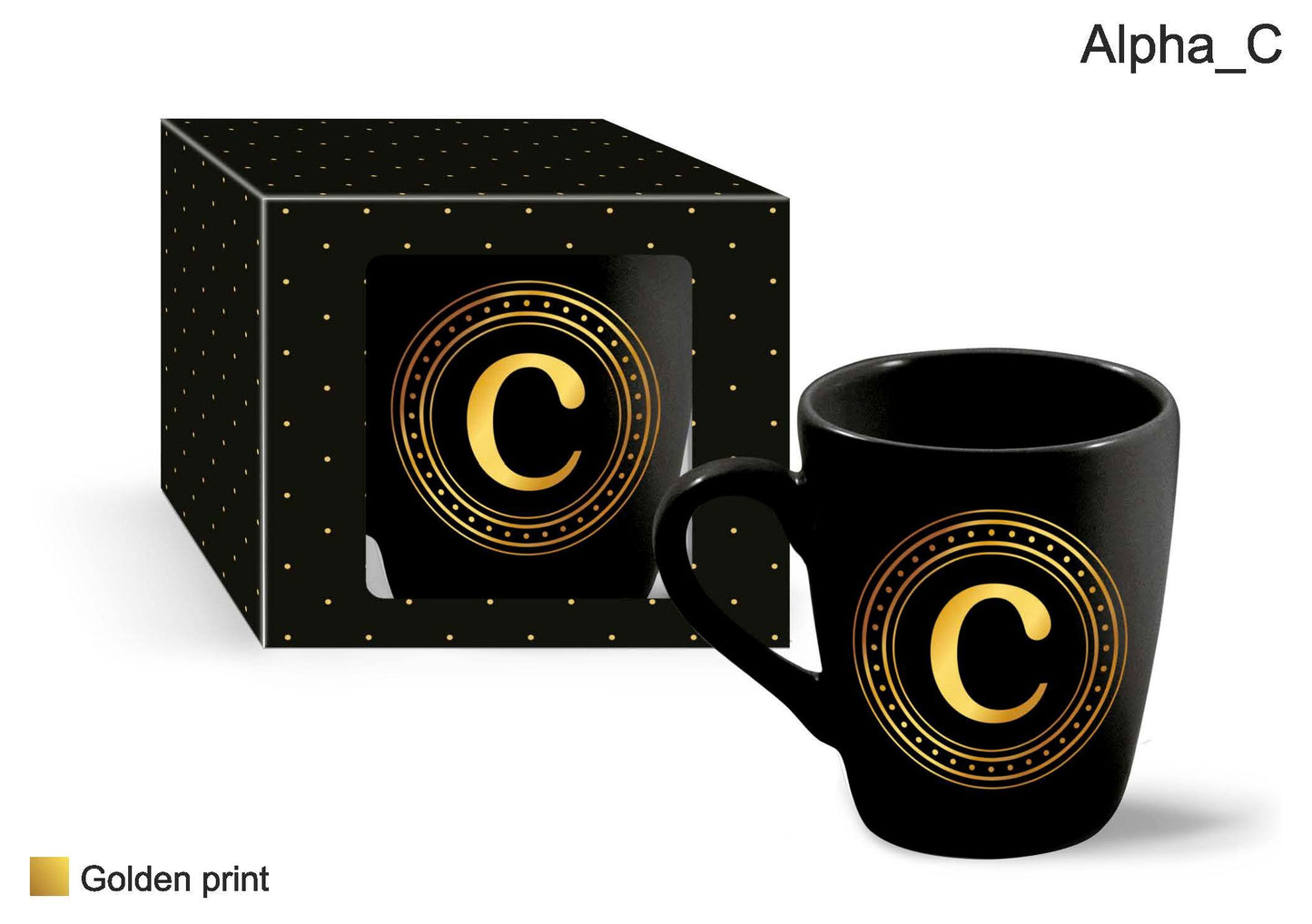 Mug Letter C
