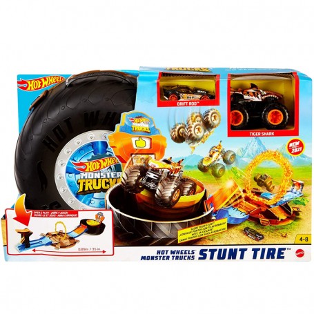 Monster Trucks Stunt Tire Playset