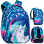 Unicorn Backpack 2 Zip Fit A4