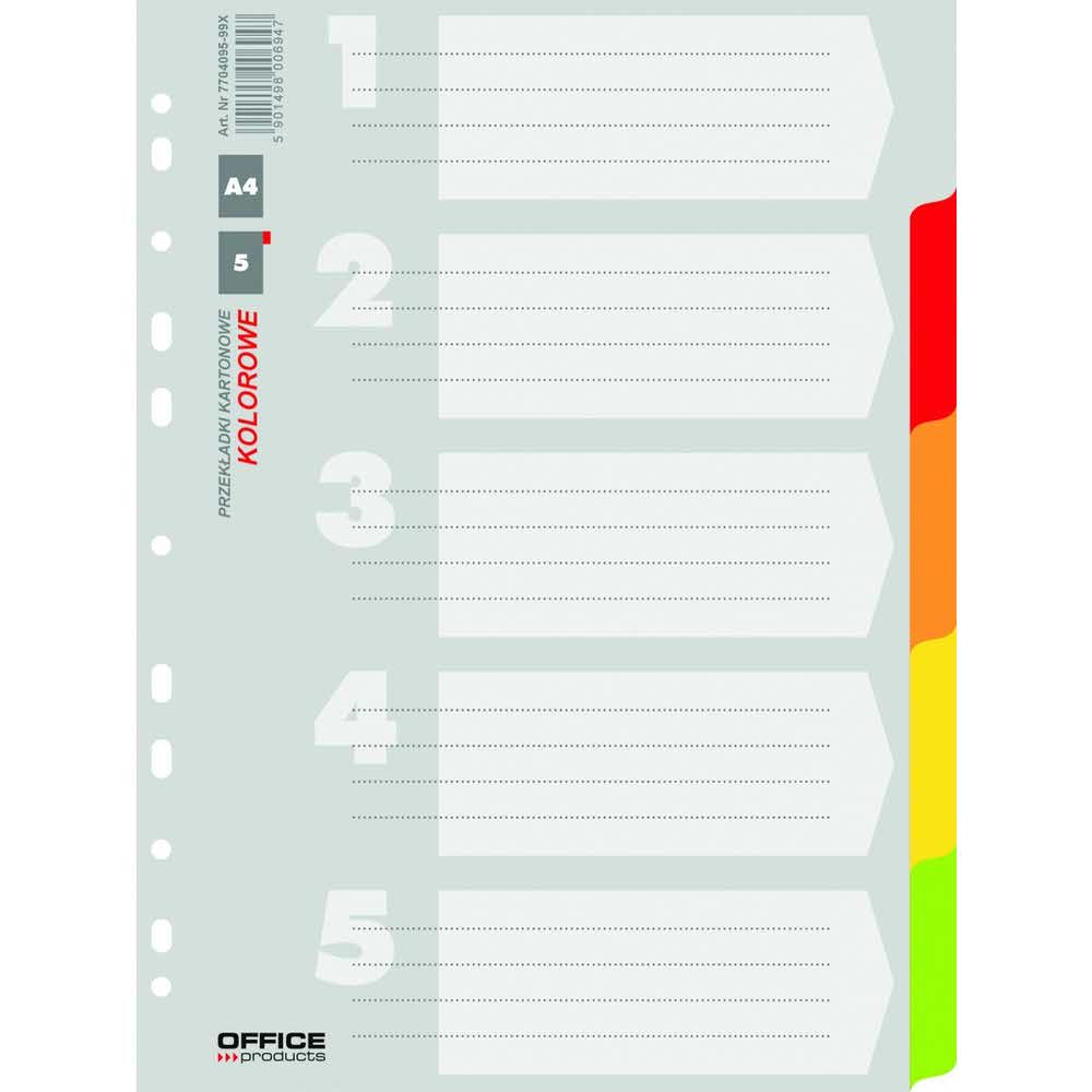 Cartoon Dividers A4 X5