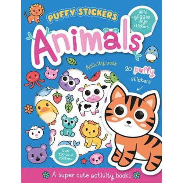 Puffy Stickers: Animals
