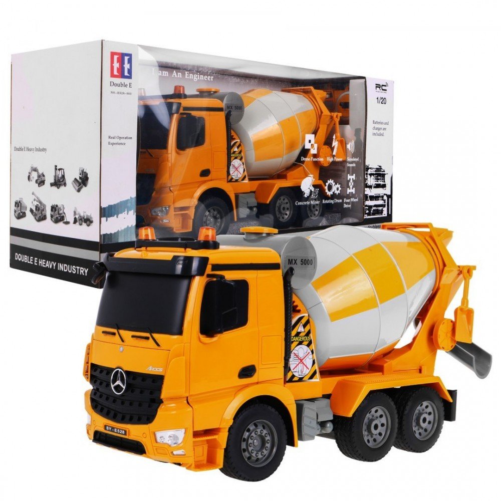 Mercedes-Benz Arocs Concrete Mixer Radio Control 1\20 Scale