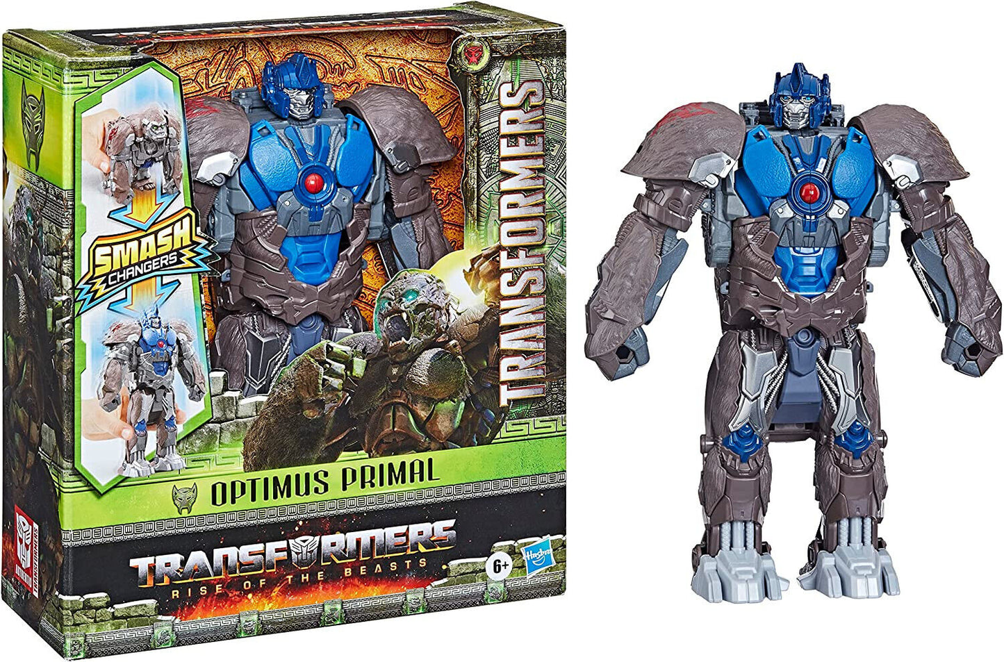 Transformers - Rise Of The Beasts Film Smash Changer Optimus Primal