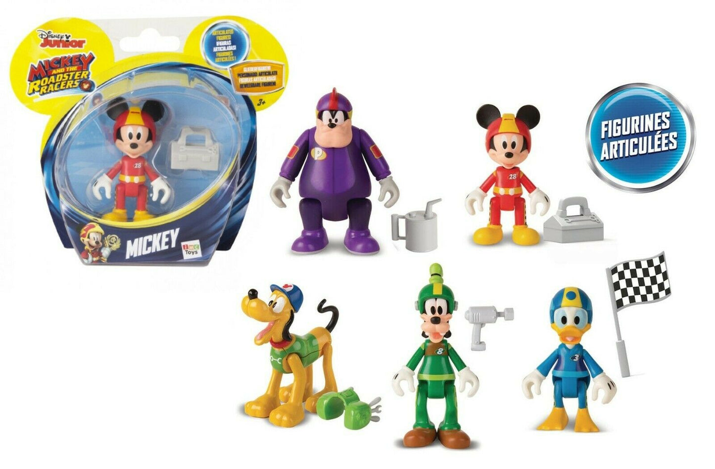 Mickey And The Roadster Racers Figures