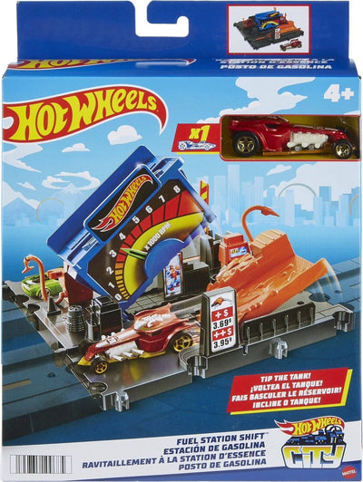 Hot Wheels City Fuel Station Shift Track Set