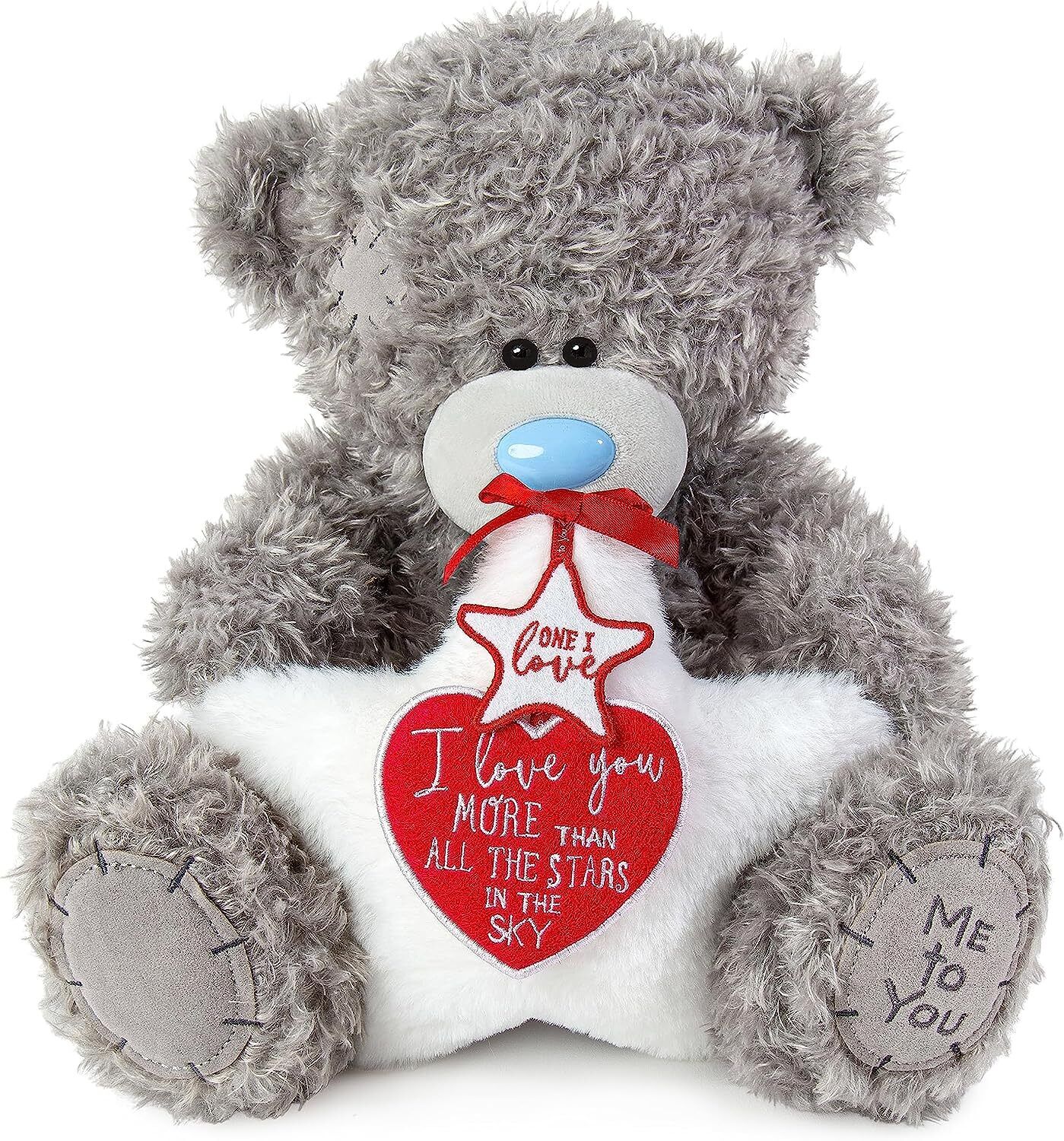 Me To You Large Tatty Teddy 12" Bear Holding Star