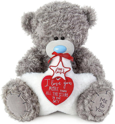Me To You Large Tatty Teddy 12" Bear Holding Star