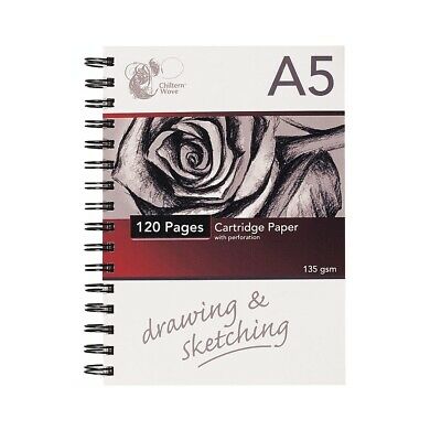 Sketch Pad Spiral A5 135Gsm 120Pgs