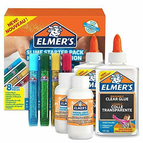 Elmer's White PVA Glue | 225 ml | Washable and Kid Friendly | Great for Making Slime and Crafting