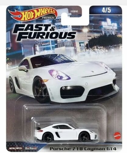 Premium Fast & Furious Porsche 718 Cayman Gt4