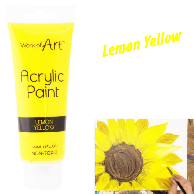 Acrylic Paint 120Ml - Yellow
