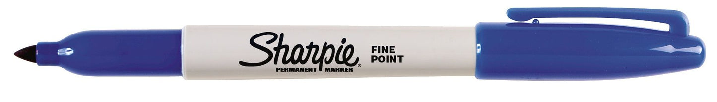 Sharpie Permanent Marker Fine Point Blue