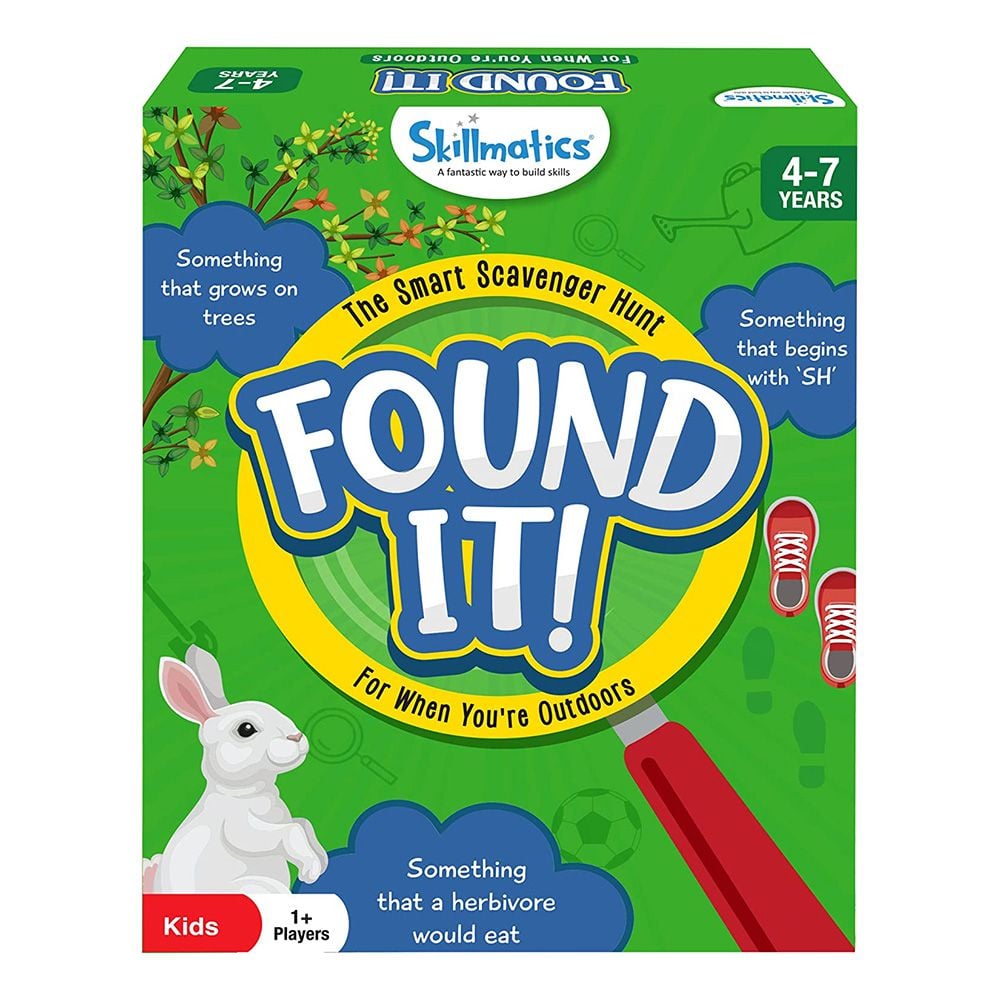 Found It Scavenger Hunt For When You'Re At Outdoors Card Game