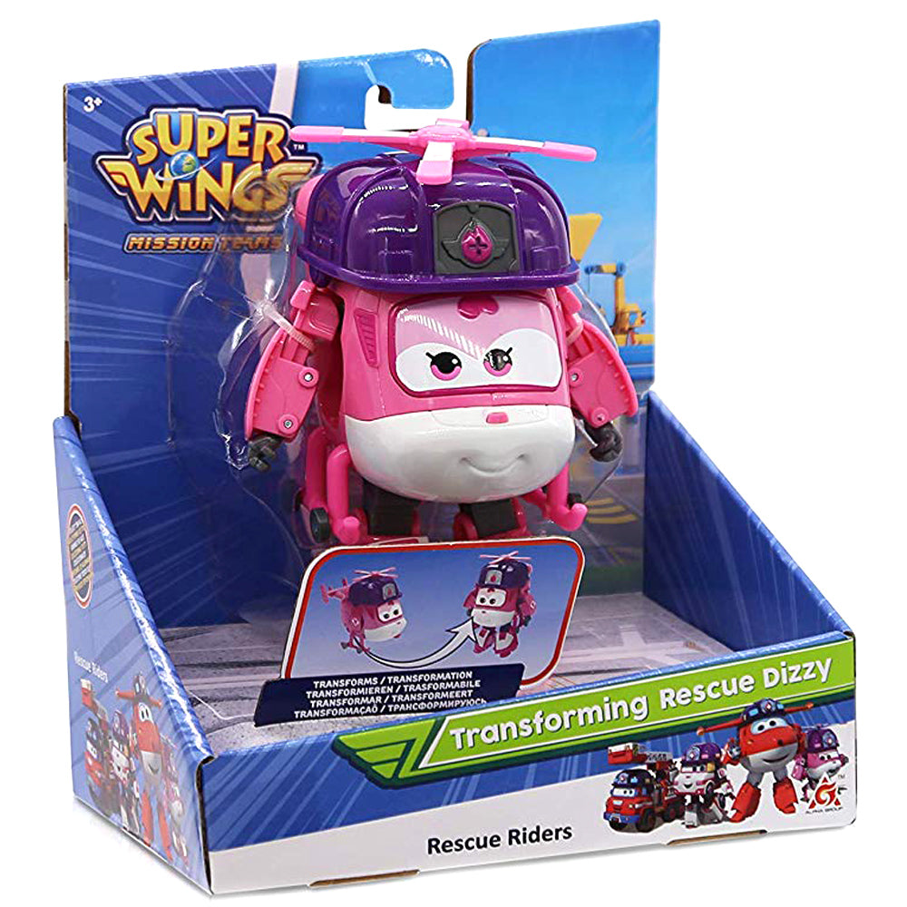 Super Wings Transforming Rescue Dizzy