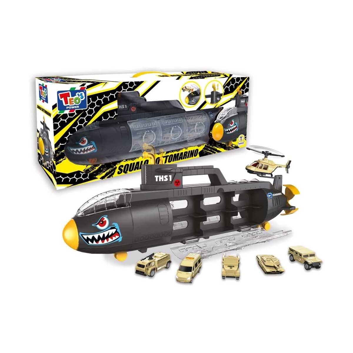 Submarine With 6 Vehicles