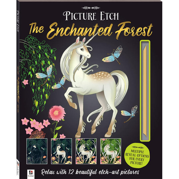 Picture Etch The Enchanting Forest