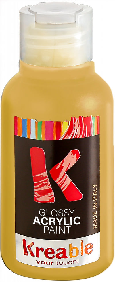 Acrylic Glossy Paint Gold 100Ml