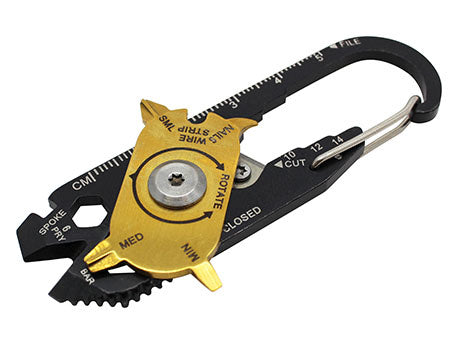 Pocket Multi Tool - 20 In 1 Carabiner Tool