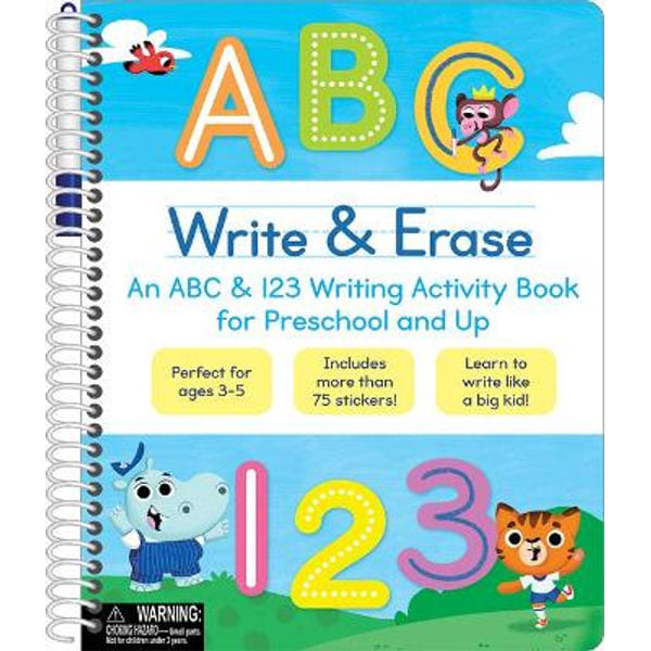 Write & Erase Abc And 123 - Wipe Clean