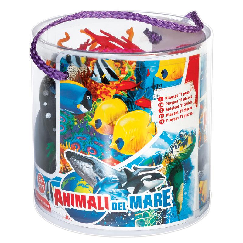 Sea Animals In Tube