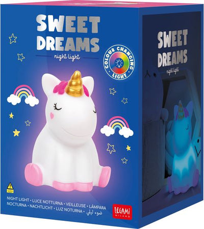 Night Light For Children - Colour Changing 4 Colors  - 20 Hrs - Unicorn