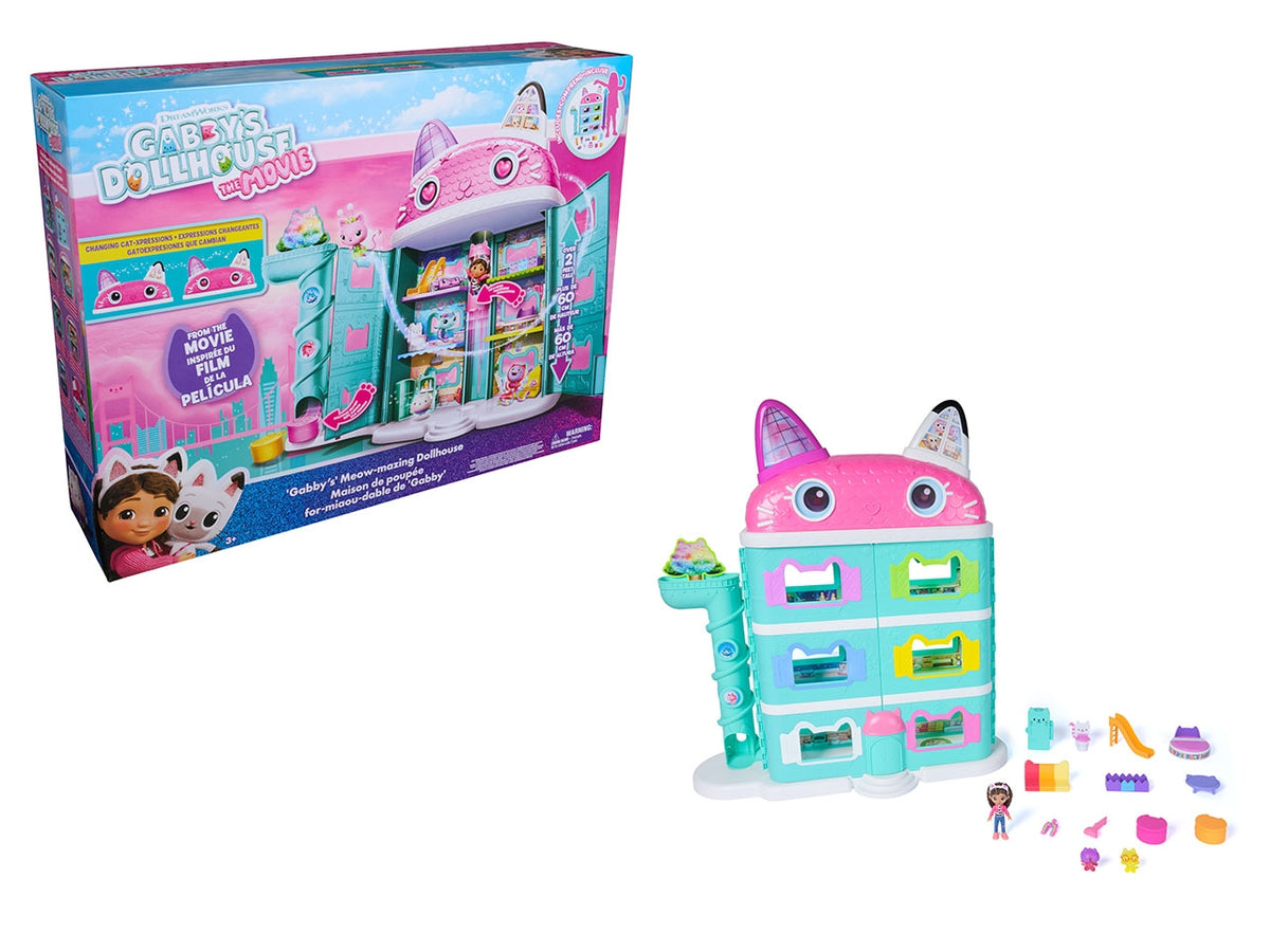 Gabby's Dollhouse: The Movie Meow-mazing Dollhouse Playset