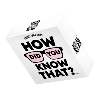 How Did You Know That? - TRIVIA GAME