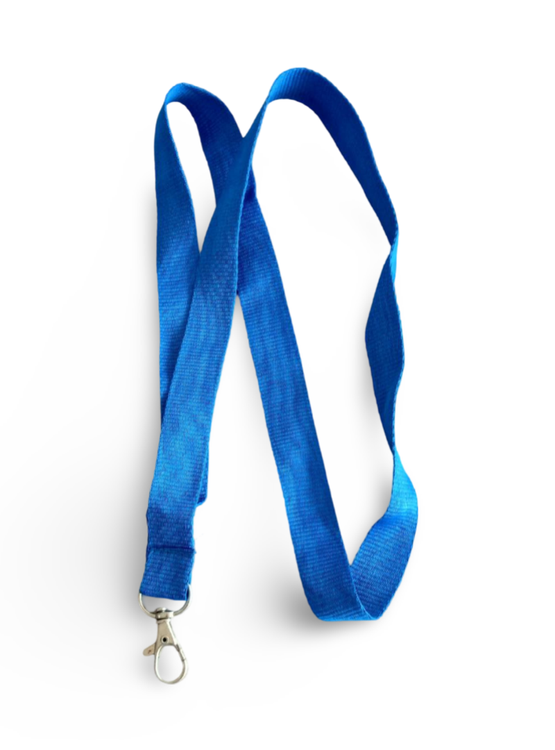 Lanyard Blue With Hook