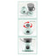 Food Mixer Set W/Acc