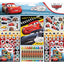 Disney pixar CARS sticker & colouring set x 500 pcs