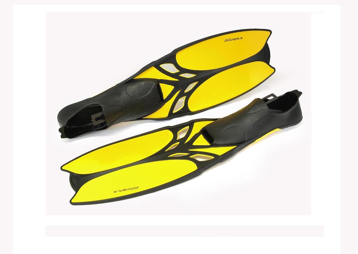 Flippers Size 35-36 Yellow