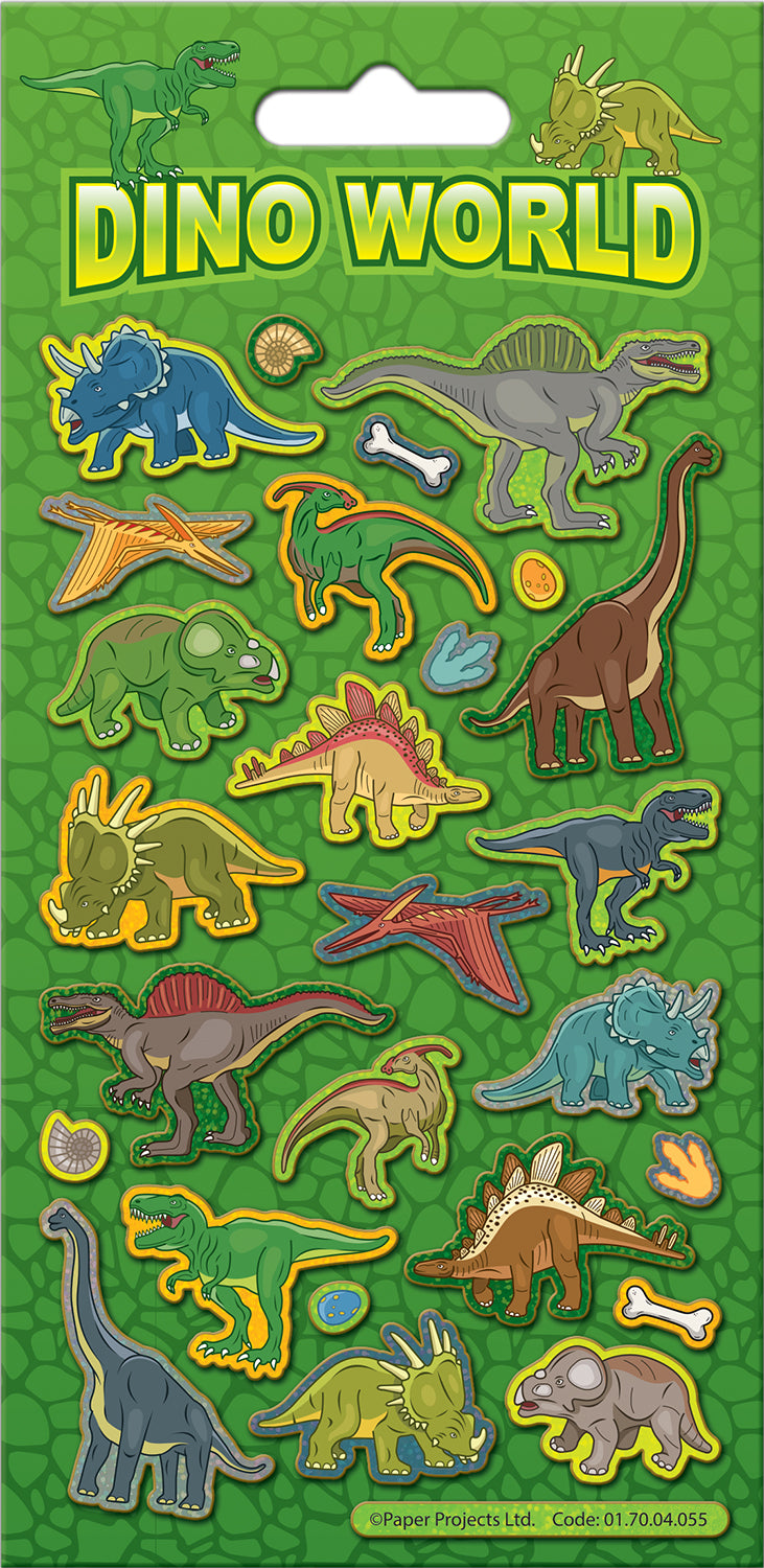 Dinosaur Foiled Sticker