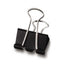 Black Binder Clips 19mm - x 1 pcs