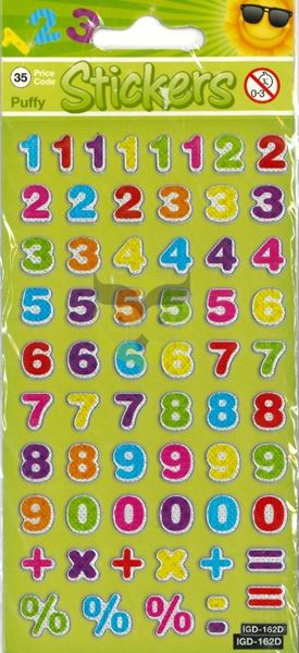 Number Stickers