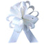 Foil Gift Pull Bow - White