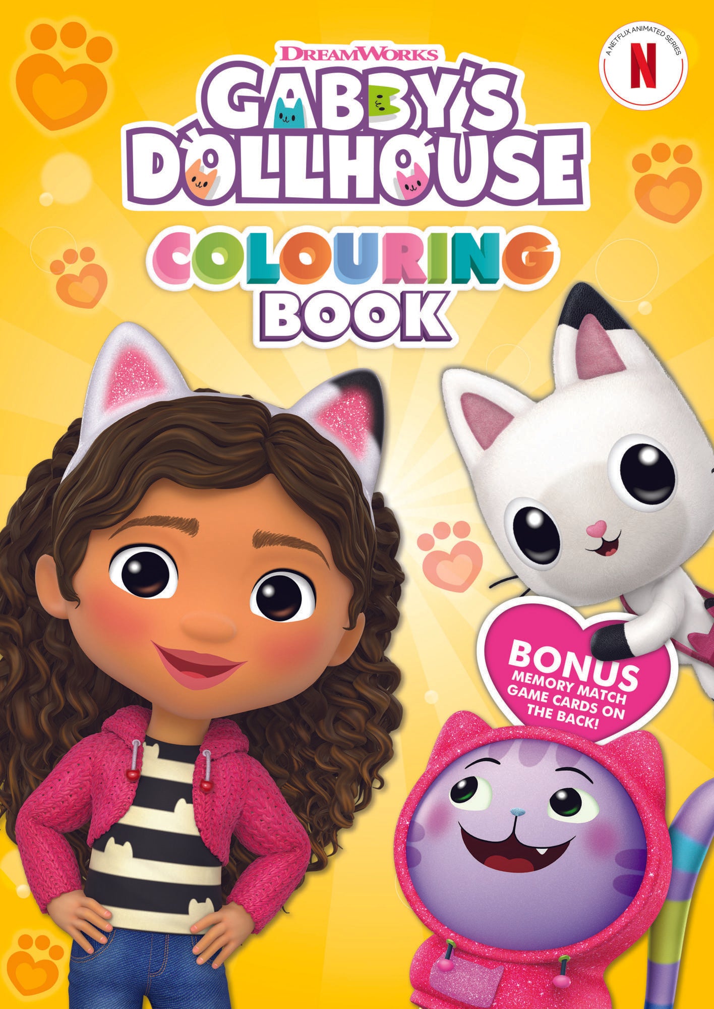 Gabby'S Dollhouse Colouring Book 