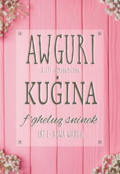 Awguri Kuġina