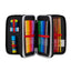 Milan 3 Zipper Filled Pencil Case