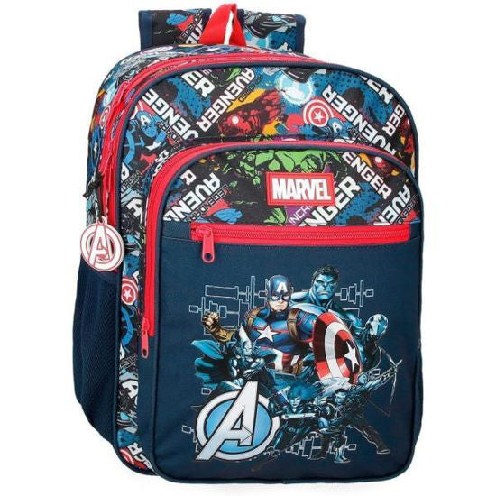 Marvel spider man backpack 2 compartment fit A4