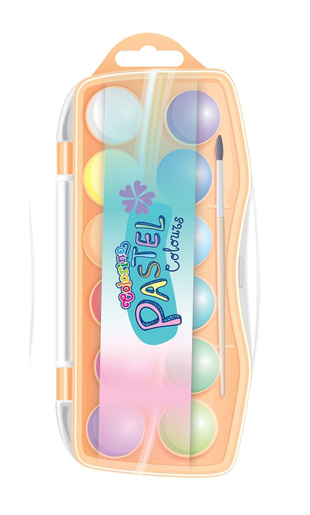 Pastel Water Colours X12
