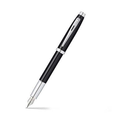 Sheaffer Fountain Pen - Black Lacquer Chrome Trim 