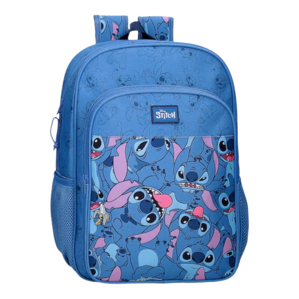 Stitch Backpack 40Cm Happy Stitch 1 Zip Fit A4