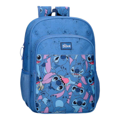 Stitch Backpack 40Cm Happy Stitch 1 Zip Fit A4