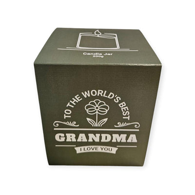 Worlds Best Grandma - Candle